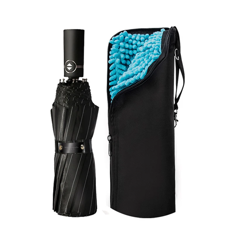 Umbrella Storage Bag Water-Absorbing Umbrella Bag Microfiber Waterproof Umbrella Bag Portable Umbrella Cover for Home Package