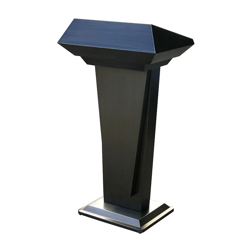 Lecture Desk, Commercial Minimalist Modern Lectern, Suitable for Hotels and School Auditoriums, Support Customization