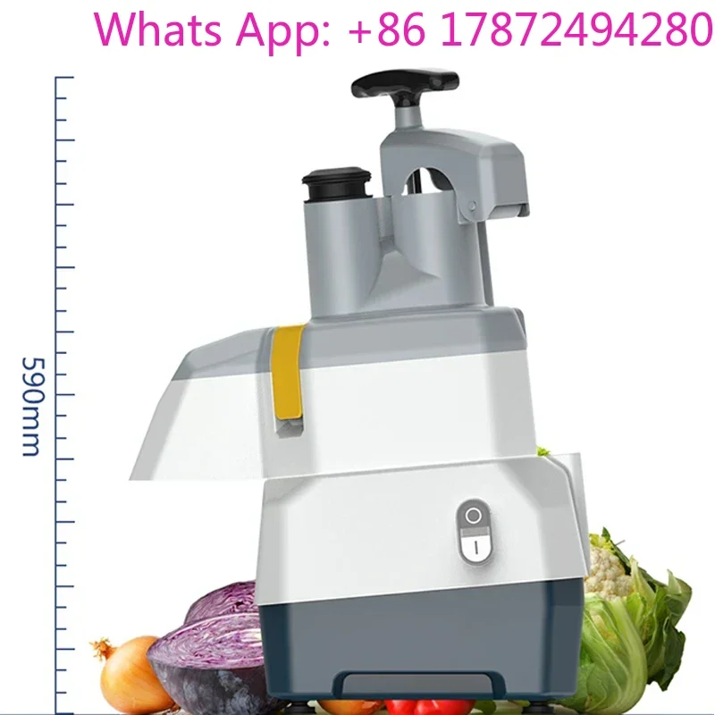 

Potato Carrot Ginger Slicer Shredder Commercial Electric Vegetable Dicing Equipmentd Cutter