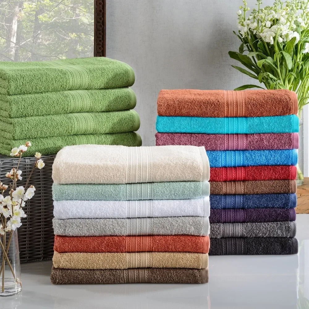 

Hemingford Eco-Friendly Cotton 4-Piece Bath Towel Set