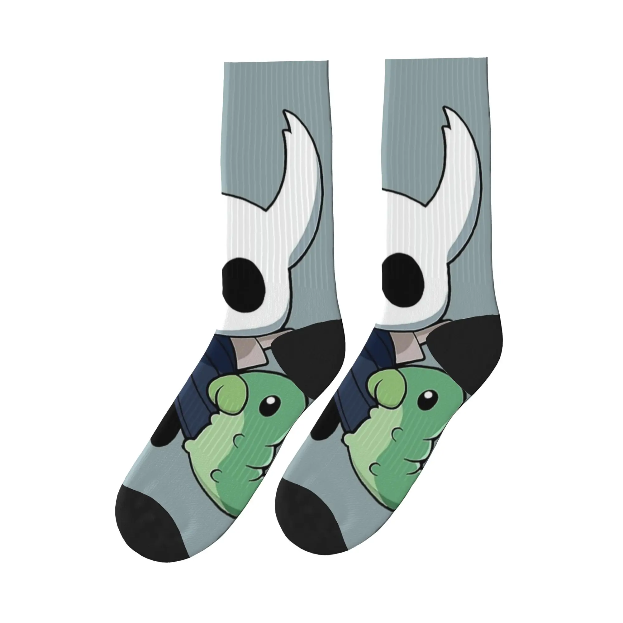 

Hollow Knight The Knight Stockings Design Gothic Socks Winter Anti-Slip Socks Men's Climbing High Quality Socks
