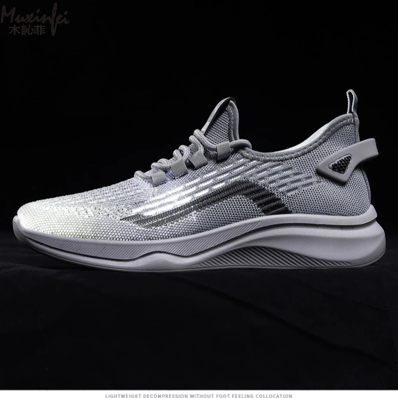 Men's Shoes 2026 Spring New Breathable and Odorless Foot Sports Shoes Soft Sole Versatile Casual Men's Shoes