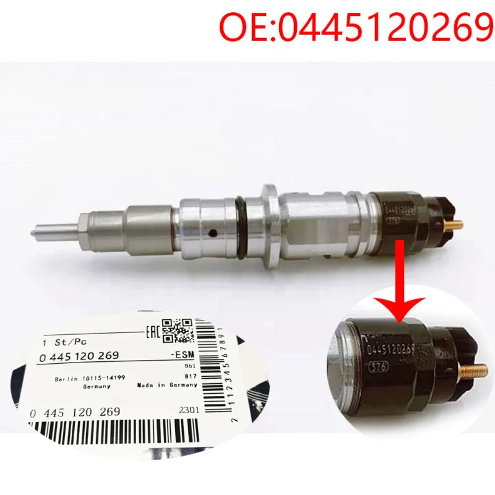 

0445120269 Diesel common rail injector assembly valve assembly F00RJ01714 0 445 120 269 assembly diesel engine accessories