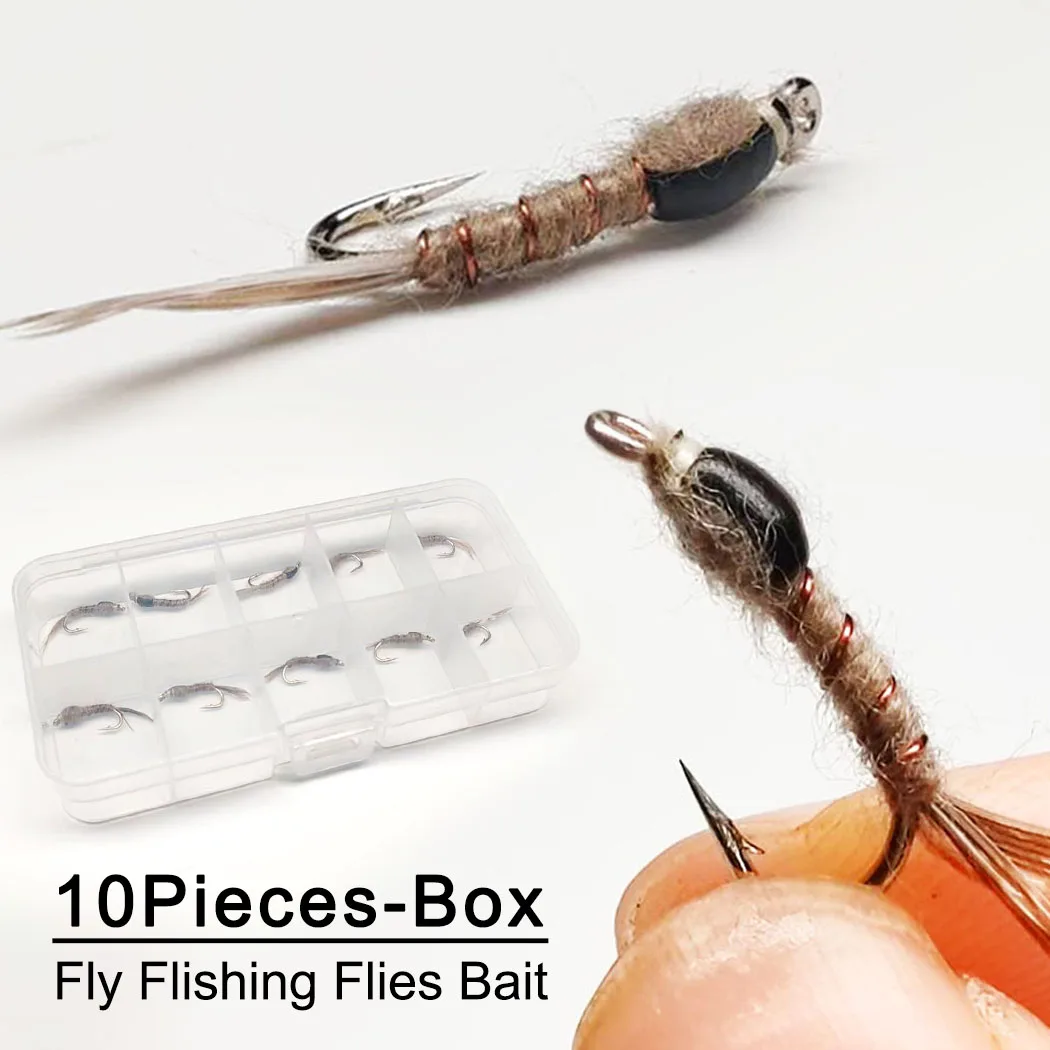 10Pcs(With Flies Bo…