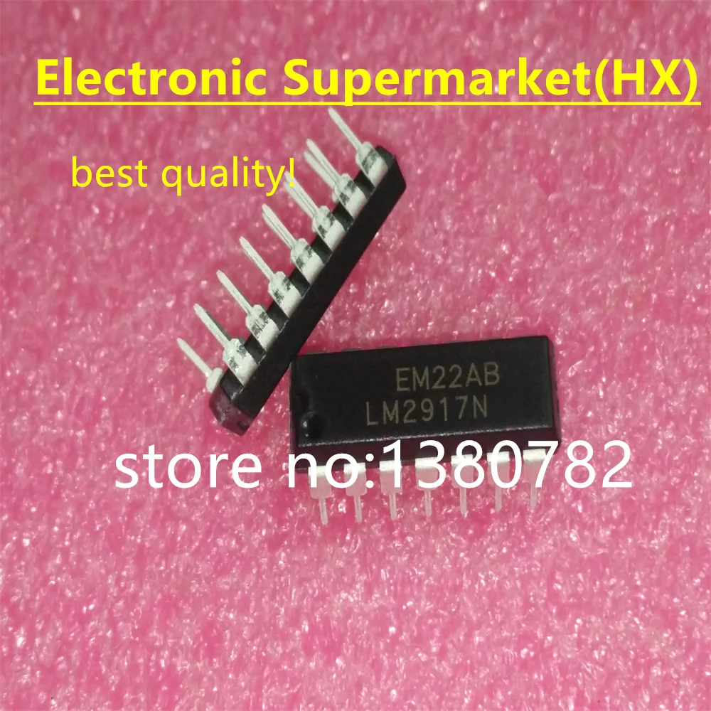 Free Shipping 100pcs/lots LM2917N LM2917 DIP-14 IC In stock!