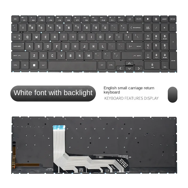 Applicable replacement OMEN For HP Laptop  16-b0080tx TPN-Q236 Q265 Q280 Laptop keyboard