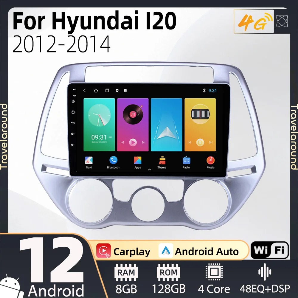 

Car Radio For Hyundai I20 2012-2014 2 Din Android Car Stereo Gps Navigation Radio Car Multimedia Video Player