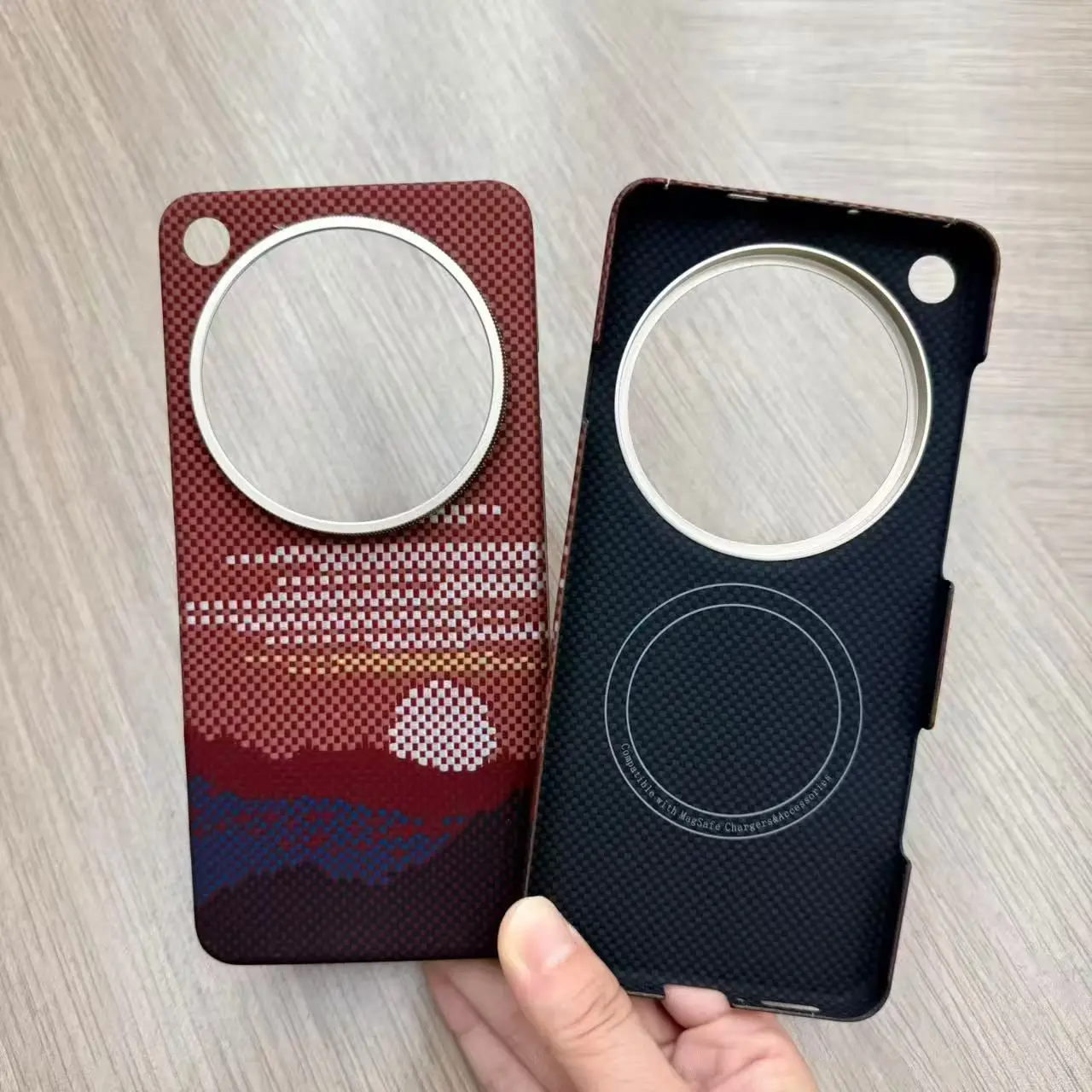 Magnetische Aramid-Carbonfaser Slim-Hülle für OPPO Find X9 Ultra Matte Armor Rückseiten-Abdeckung