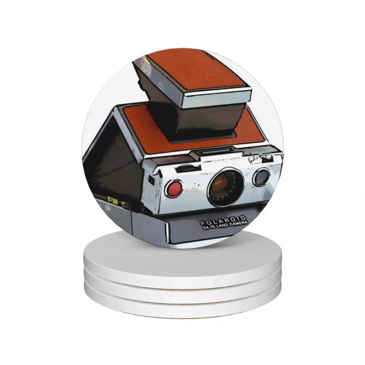 

SX-70 керамические подставки (набор из 4) кофейные подставки с милым Сланцем