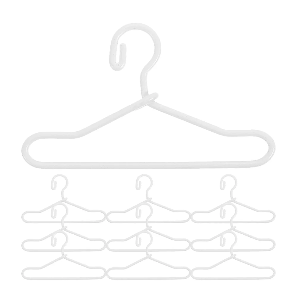 Coat Hanger Wardrobe Hangers House Mini Apparel Miniature Delicate Hanging Tiny Ornaments Exquisite