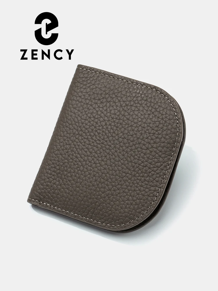 

Zency Female's Genuine Leather Wallet Women Coin Purse Money Bags High Quality Multifunction Credit Card Bag Fashion ID Package