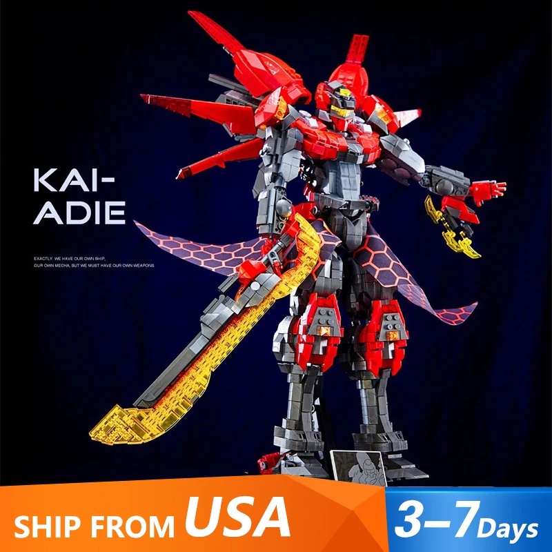 

Movie Creative Expert Kaiadie Mecha Building Blocks Sets Gift MOC 5006 Model Kits Building Blocks for Adults Teens 2365 PCS