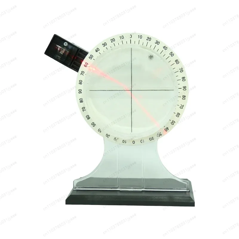Reflection refraction demonstrator can be foldable junior high school physical optics experimental equipment