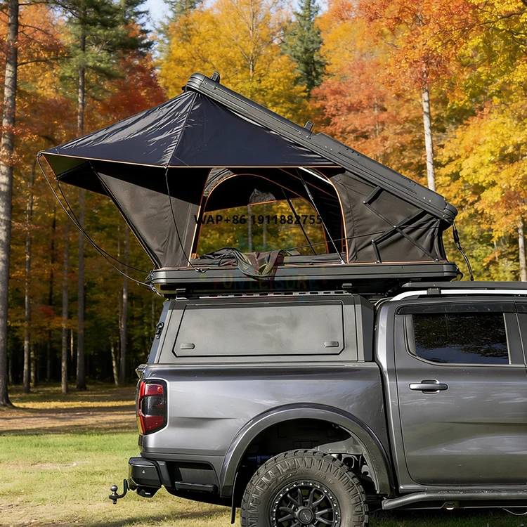 

Rooftop Tents Hard Shell Waterproof Outdoor Camping Foldable Dachzelt Hard Shell Roof Top Tent Aluminum Tent Rooftop With Sales