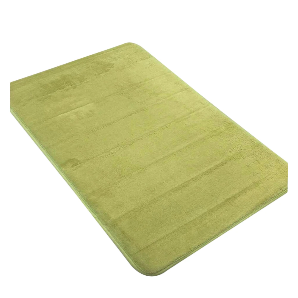 

Non slip Rug 30x50cm Coral Velvet Memory Foam Entrance Floor Mat Area Rugs Bath Kitchen Bedroom Living Room Anti skid Water