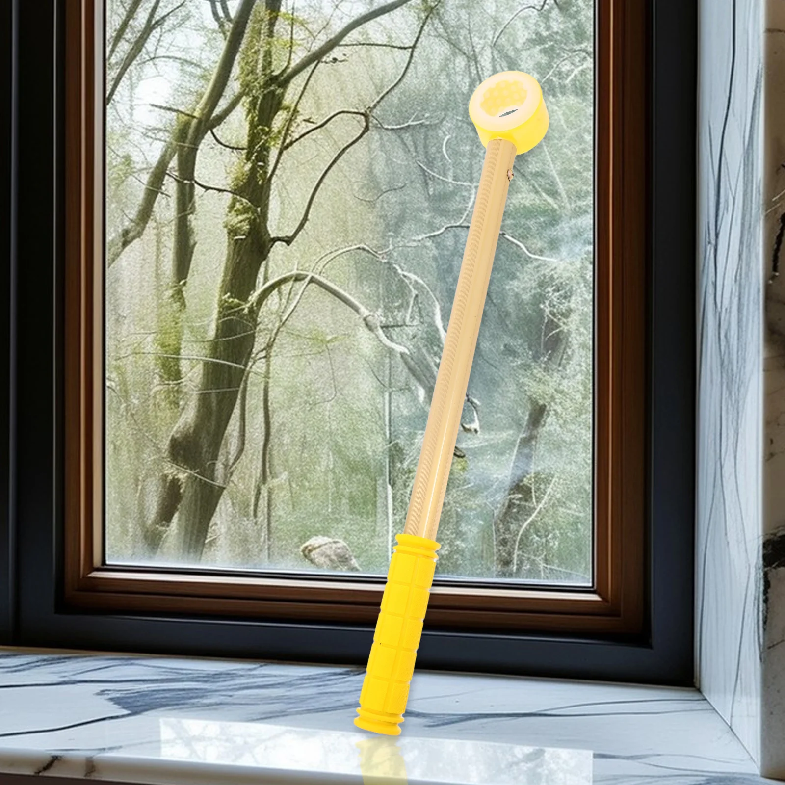 

Adjustable Window Rod Tension Pole Cordless Blinds Shades Open Close Awning Venetian Pull Tool Blind Shade Rod