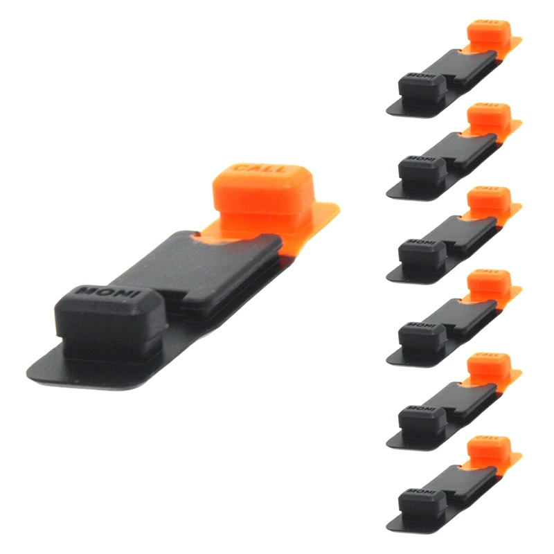 UV-5R 워키토키 PTT 고무 단추, PTT 고무 단추, DIY 액세서리 수리 부품, 7 개