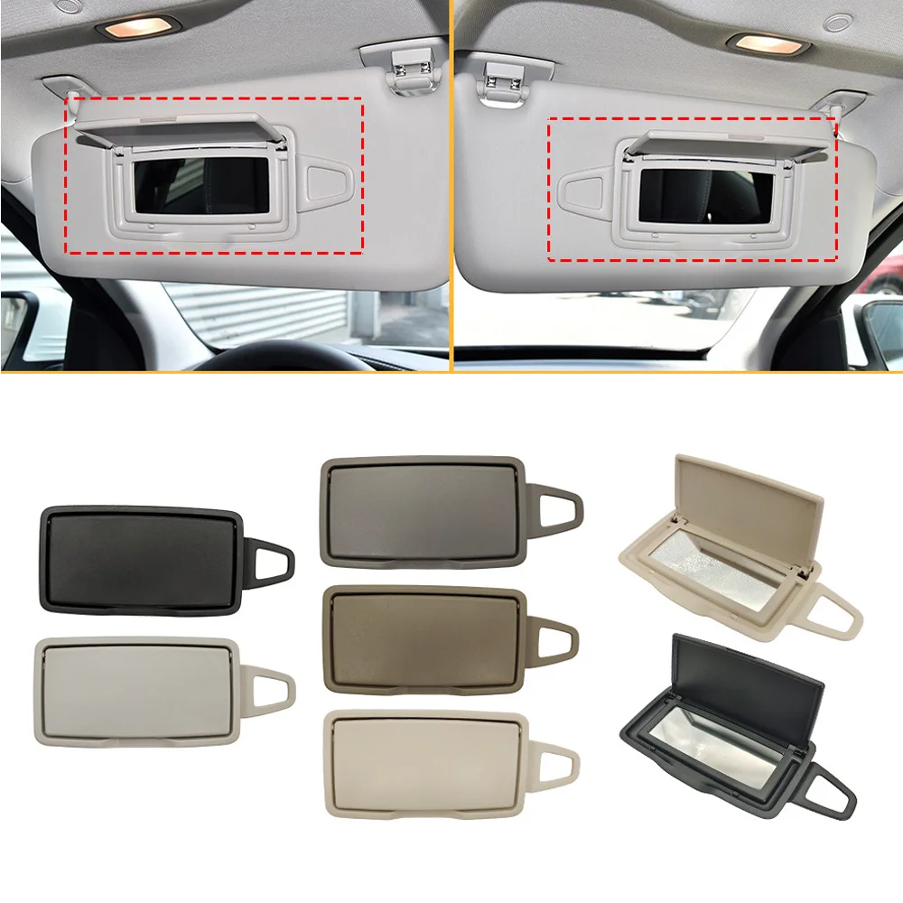 Sun Shade Visor Makeup Cosmetic Mirror Cover For Mercedes Benz W166 W205 W292 W213 W246 W156 W222 W176 A B C E S-Class GLA GLC