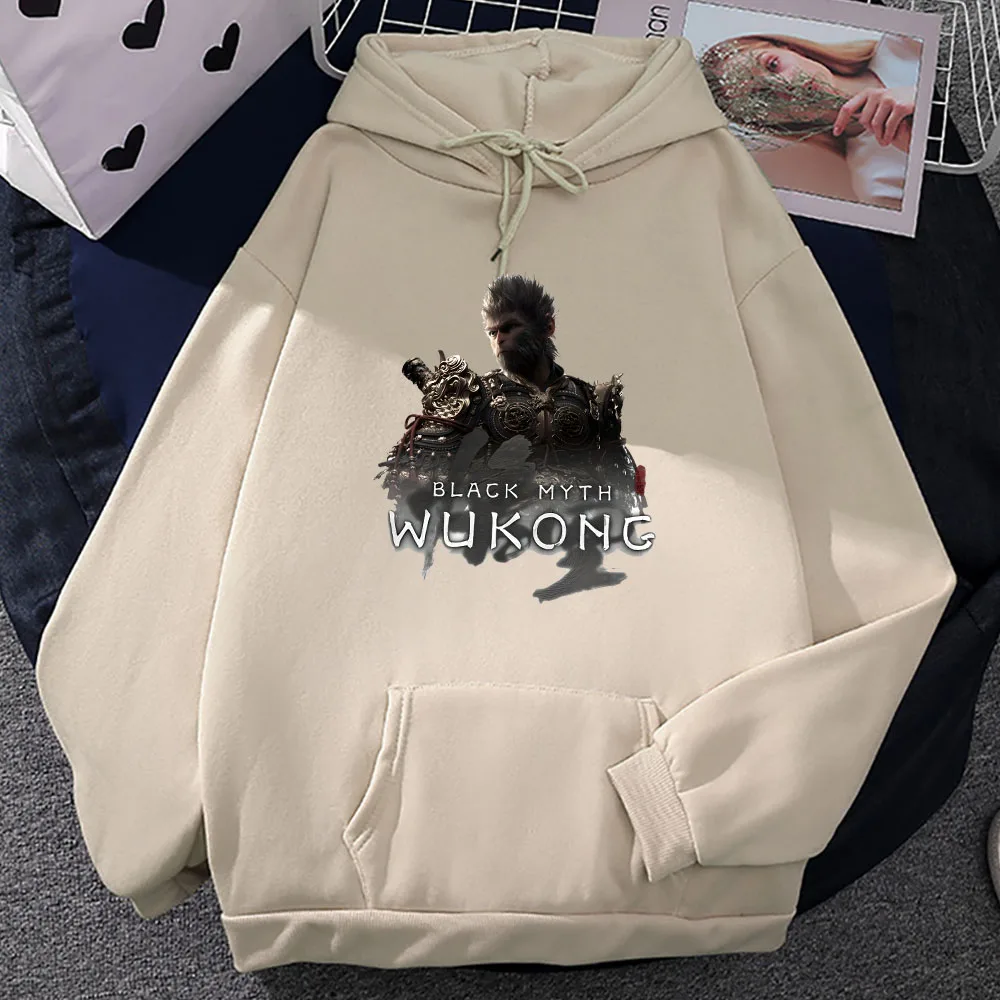 

Streetwear Men Game Black Myth Wukongg Hoodies Winter Unisex Streetwear Pocket Long Sleeve Men/Women Sweatshirts Graphic Hoodie