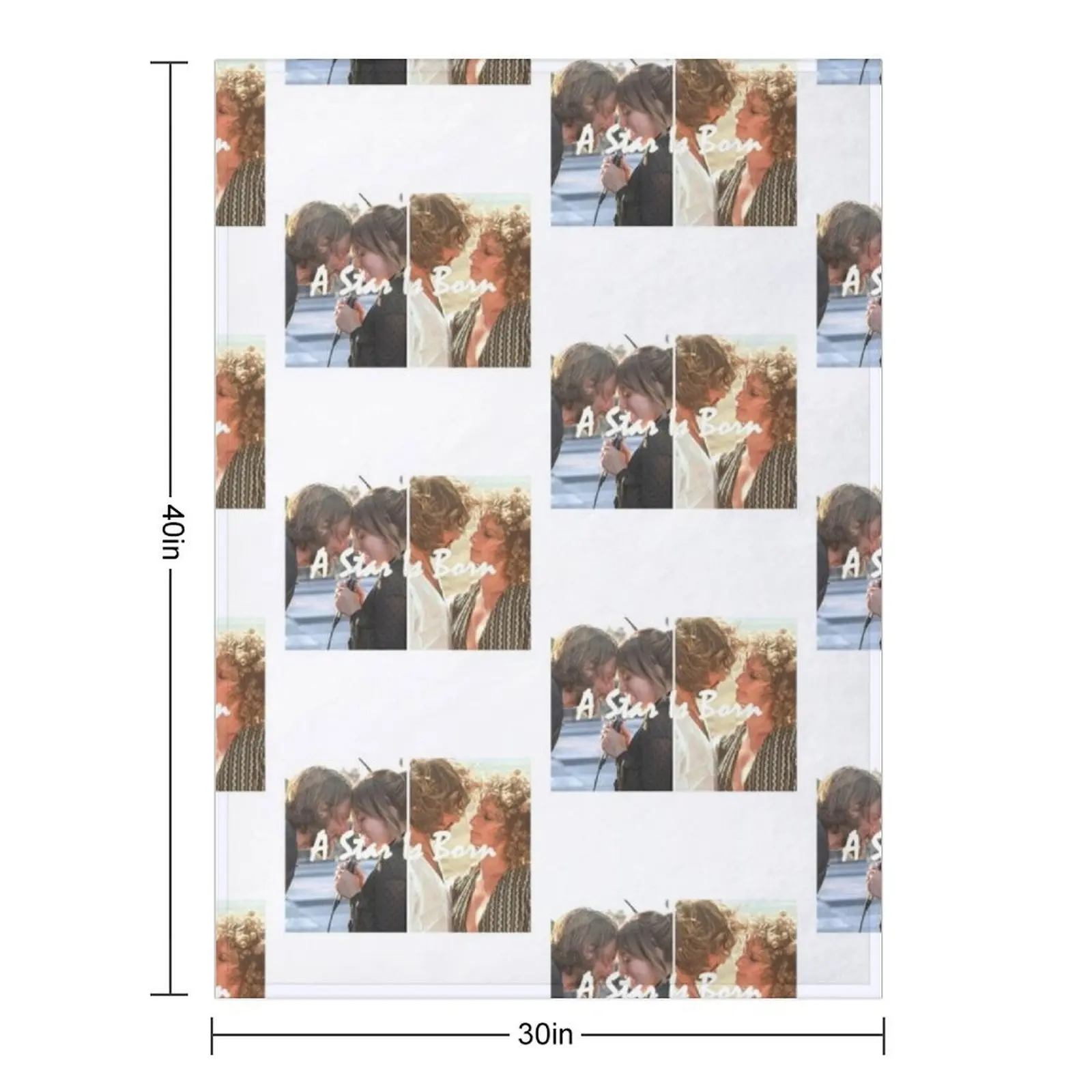 A STAR IS BORN - BARBRA STREISAND Throw Blanket Luxury Loose Retros Designers Bed covers Luxury St Blankets