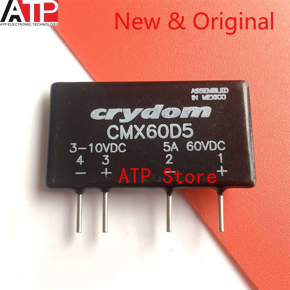 

1pcs CMX60D5 import fast 60VDC 5A solid state relay genuine Original spot inventory