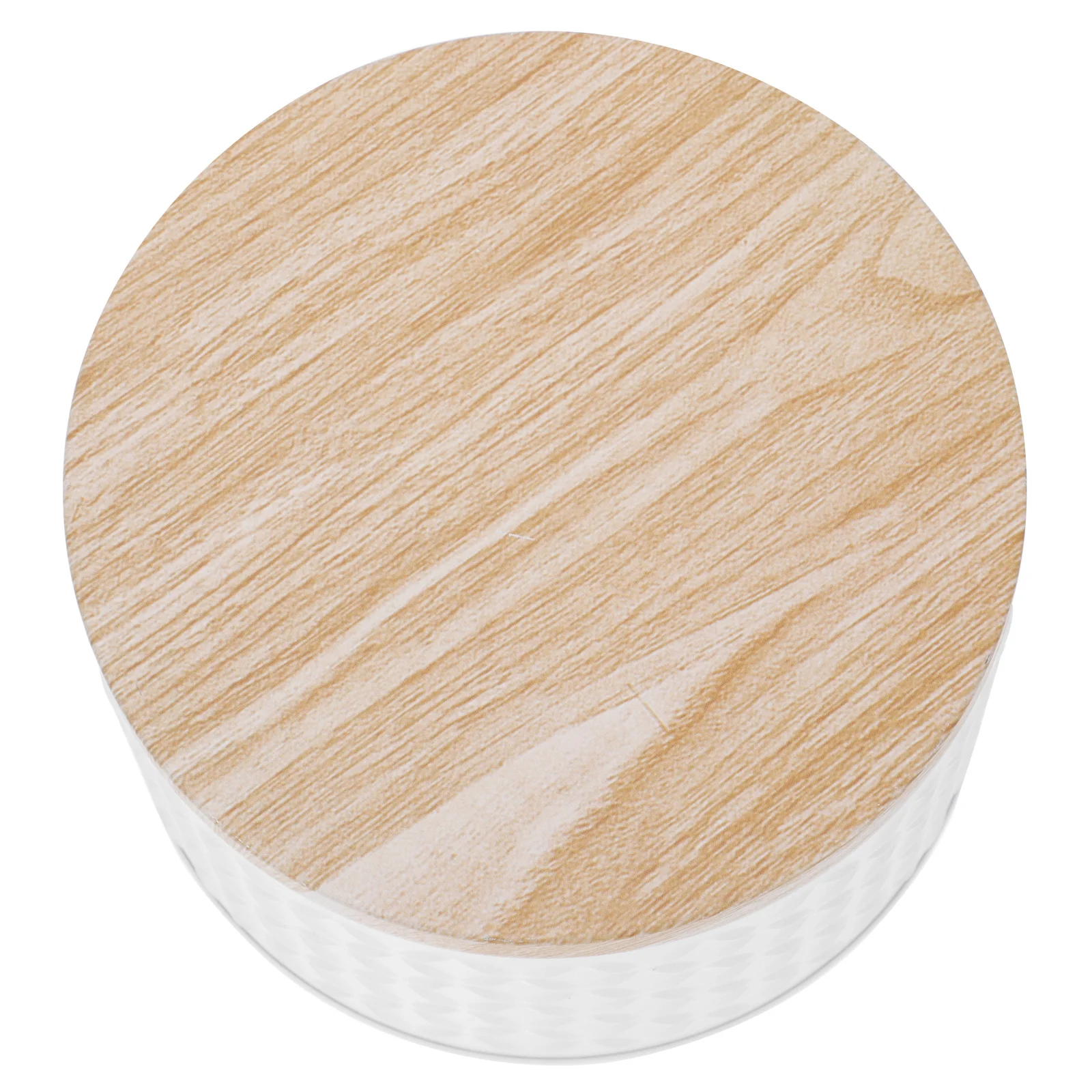 

1pc Cake Box Wooden Lid Container For Birthday Wedding Party Snack Storage Case Dessert Packaging Box Nut Candy Container