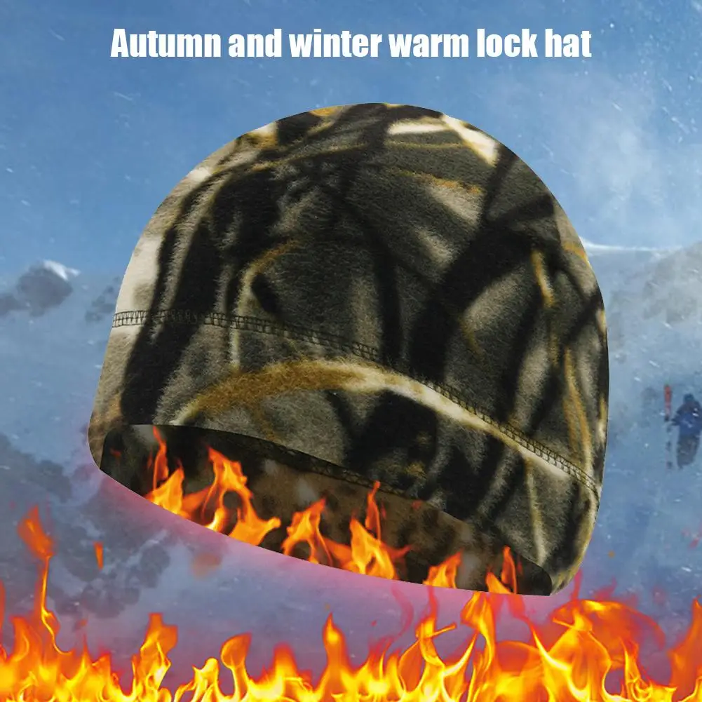 

Women Men Beanie Caps Cold Proof Winter Warm Cap Fashion Fleece Sports Hat Thermal Unisex Skull Cap for Running Cycling Skiing