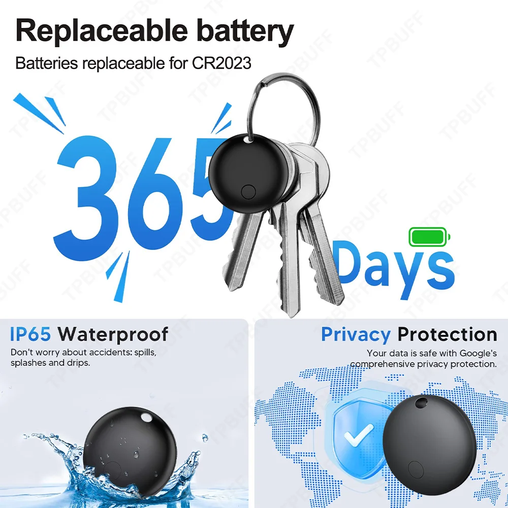 جوجل العثور على علامةي لتحديد المواقع المقتفي المحمولة لتحديد المواقع المقتفي مكافحة خسر إنذار لتحديد المواقع الأطفال جوجل Airtag أندرويد IOS لتحديد المواقع للدراجات