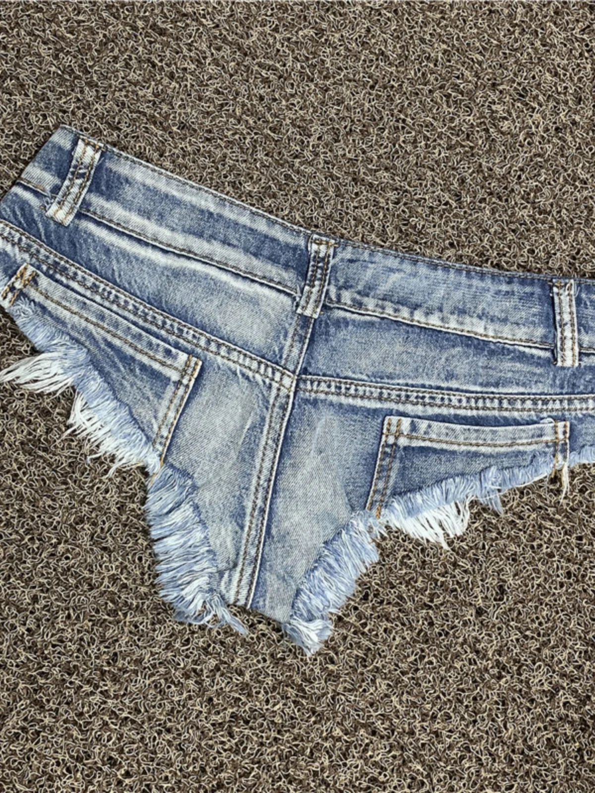 Seksowne, super modne, podarte jeansy typu shorts dla dziewczyn, z niskim stanem, prostymi nogawkami, mieszanka bawełny i poliestru, styl uliczny, letnie, codzienne spodnie.