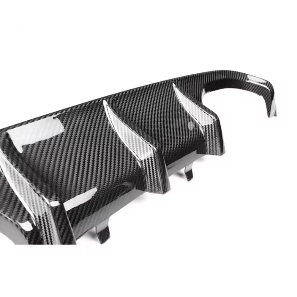 Per BMW M3 M4 F80 F82 Genuine Dry Carbon Fiber MP Style labbro posteriore Spoiler posteriore diffusore posteriore Body kit Trim accessori per auto