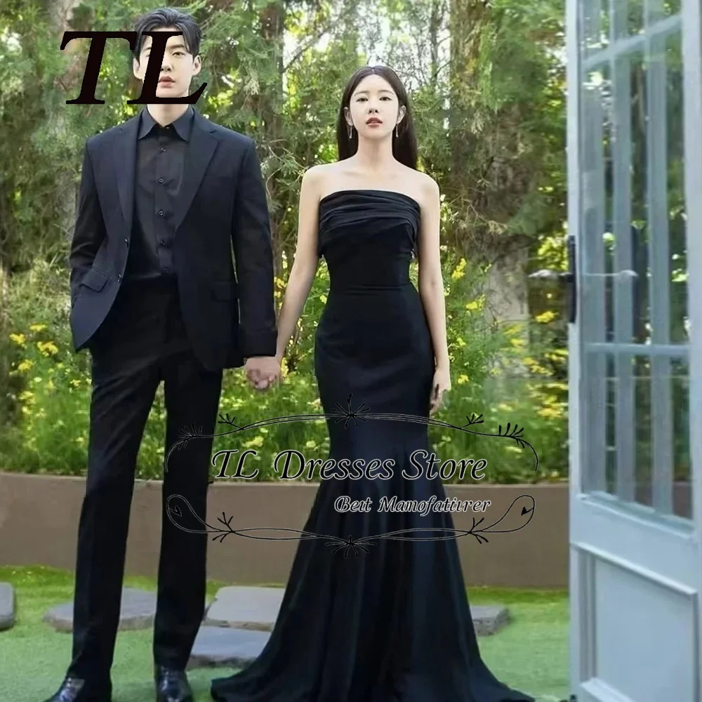 robes-de-mariee-simples-en-satin-noir-style-coreen-pour-seance-photo-sans-manches-coupe-sirene-ou-trompette-robes-de-mariee-personnalisees-웨딩드레스