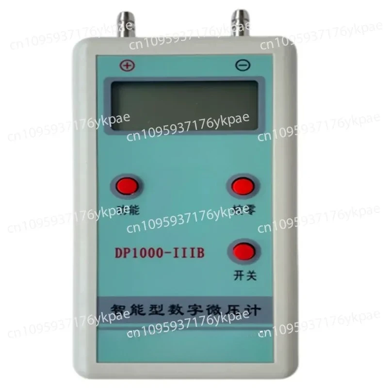 Digital Micro Manometer 0Pa-3000Pa Precision ± 3% Cleared with Hose Fire Maintenance Testing Equipment Tools