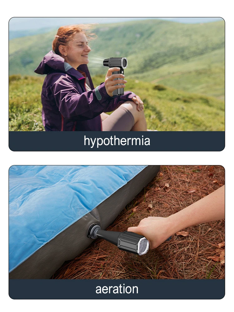 【توصيل سريع】110000 دورة في الدقيقة مروحة عنيفة منفاخ هواء قوي مكنسة غبار مكنسة كهربائية 30 وات شحن سريع رياح قوية 60 متر/ثانية 500 جرام دفع Tu