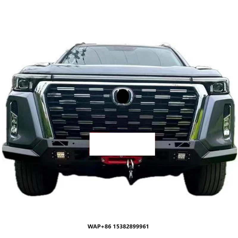 

Universal 4x4 Black Steel Car Accessories Front Bumper Bull Bar Car Bumper for 2024 Changan Hunter Plus Pick up