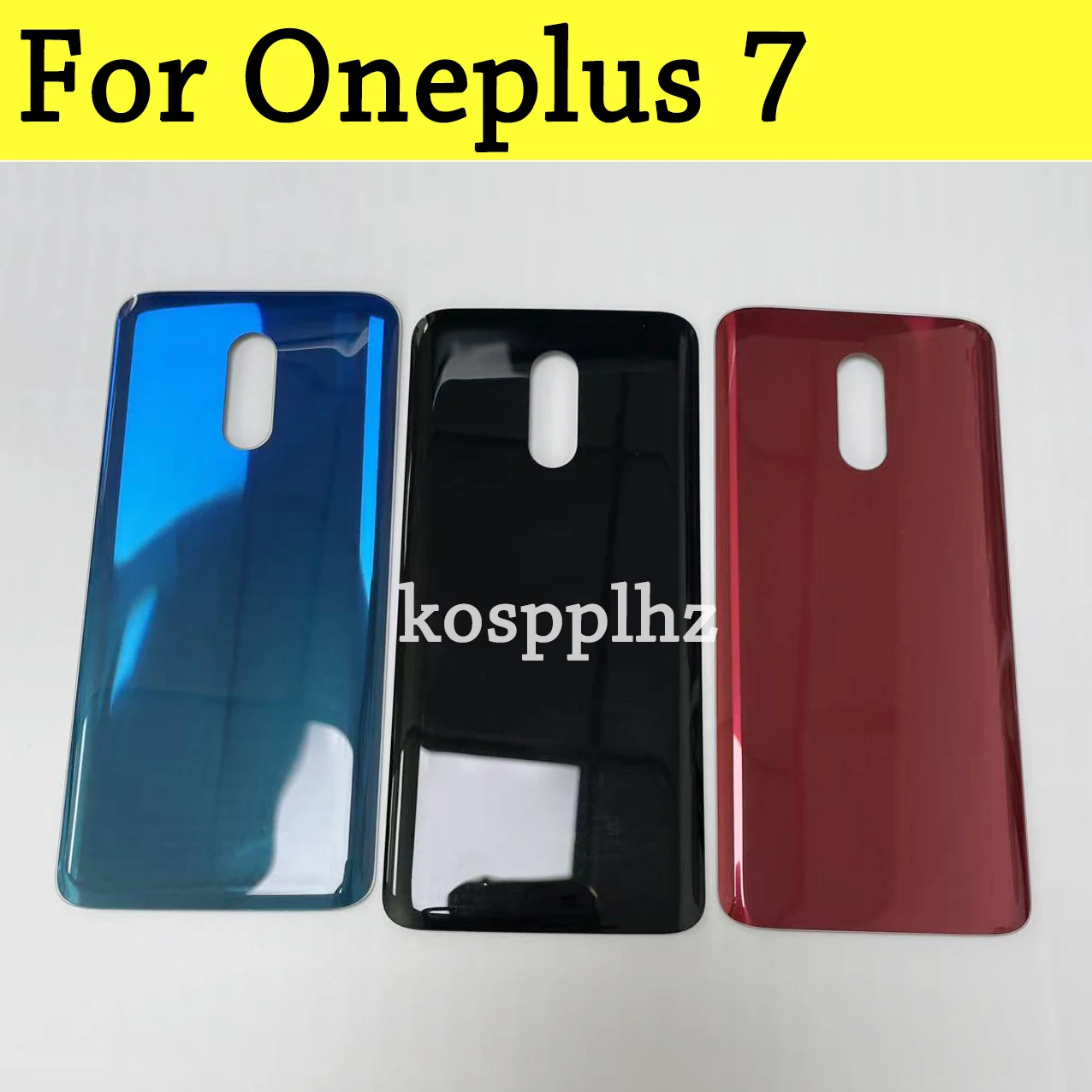 Für Oneplus 7 Akku-Rückglasgehäuse für Oneplus 7 Rückabdeckung
