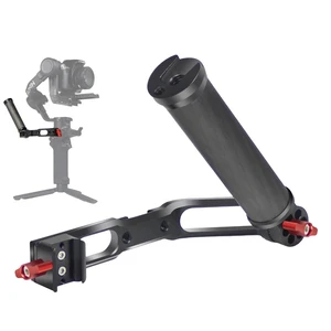 Pegangan Braket L Serat Karbon dengan Penjepit Sepatu Dingin yang Dapat Dilipat untuk DJI RoninRS2 RS3/3PRO/3mini RS4/4Pro Bagian Penstabil Gimbal 12 pegangan gimbal penjualan terbaik - №
