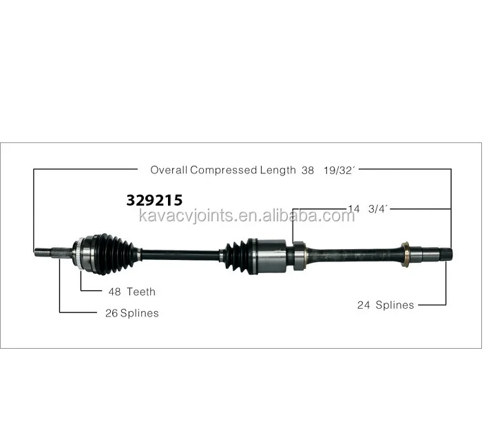 TO-9215 DRIVE SHAFT TOIN-ACA38RH INNER CV JOINT 27X40X24 USED FOR TOYOTA ALPHARD ANH10 MNH10 2002-2008;USED FOR TOYOTA ALPH