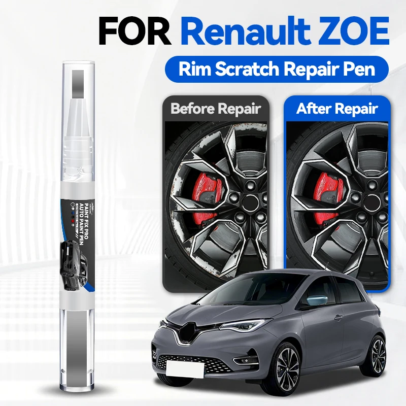 Ремонтный карандаш для краски Renault ZOE 2012-2025 X98 X10, средство для удаления царапин, аксессуары для авто, черный, белый, прозрачный Ремонтный карандаш для краски Renault ZOE 2012-2025 X98 X10, средство для удаления царапин, аксессуары для авто, черный, белый, прозрачный