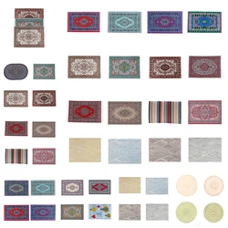 1:12 Dollhouse Furniture Dollhouse Mat Carpet Cover Dollhouse Rug 1:12 Dolls Blankets Turkish Carpet Cover Turkish Carpet Cover