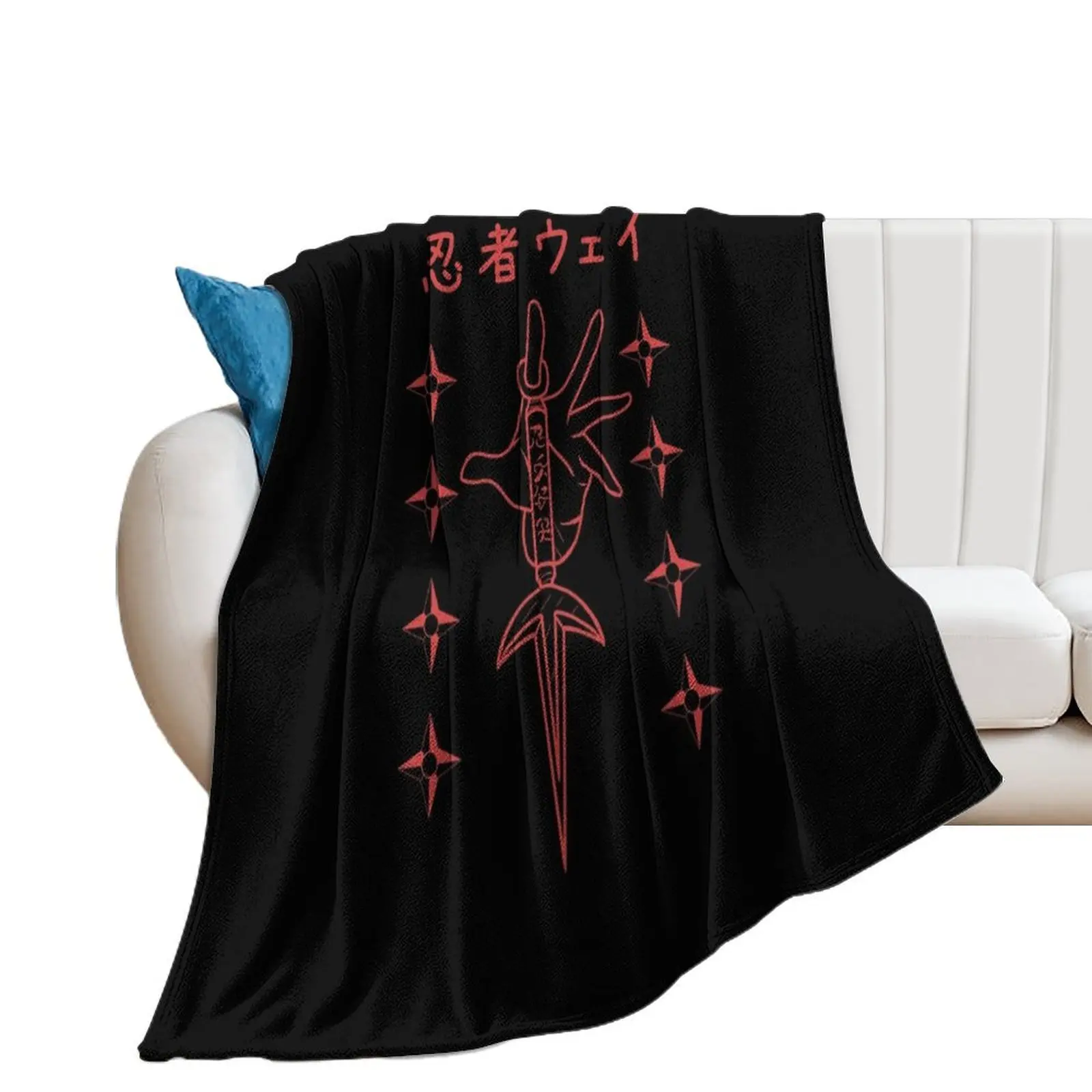 

Ninja Way In Japanese Throw Blanket Cute Extra Large Throw Blankets