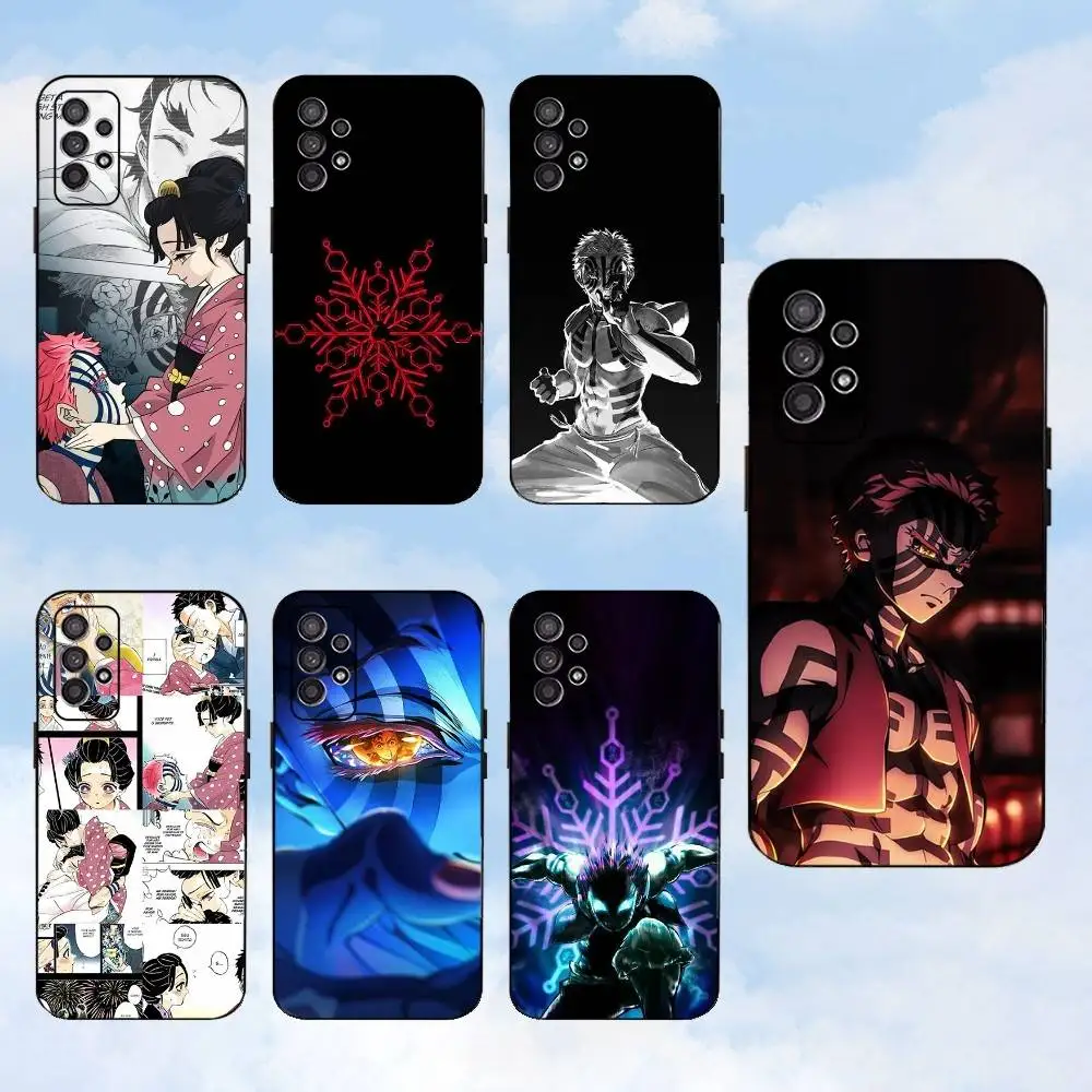 

Demon K-Kyouji Slayer Phone Case For Samsung S25,S24,S23,S22,S21,S20,S10,Ultra,Plus,Lite,FE,Soft Silicone Black Cover