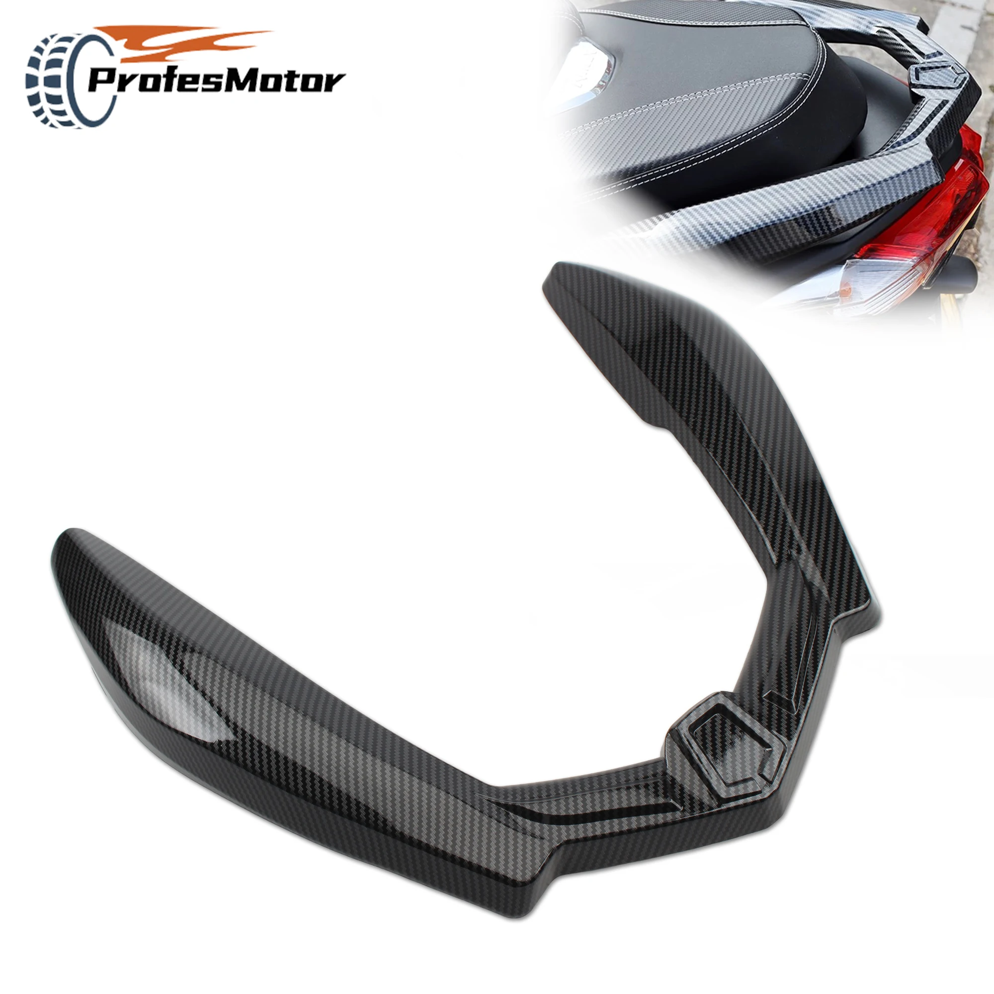 

For YAMAHA NMAX 155 NMAX155 N MAX155 2020-2023 Motorcycle Rear Tail Seat Cover Rear Shelf Cover Luggage Rack Trim Guard Modified