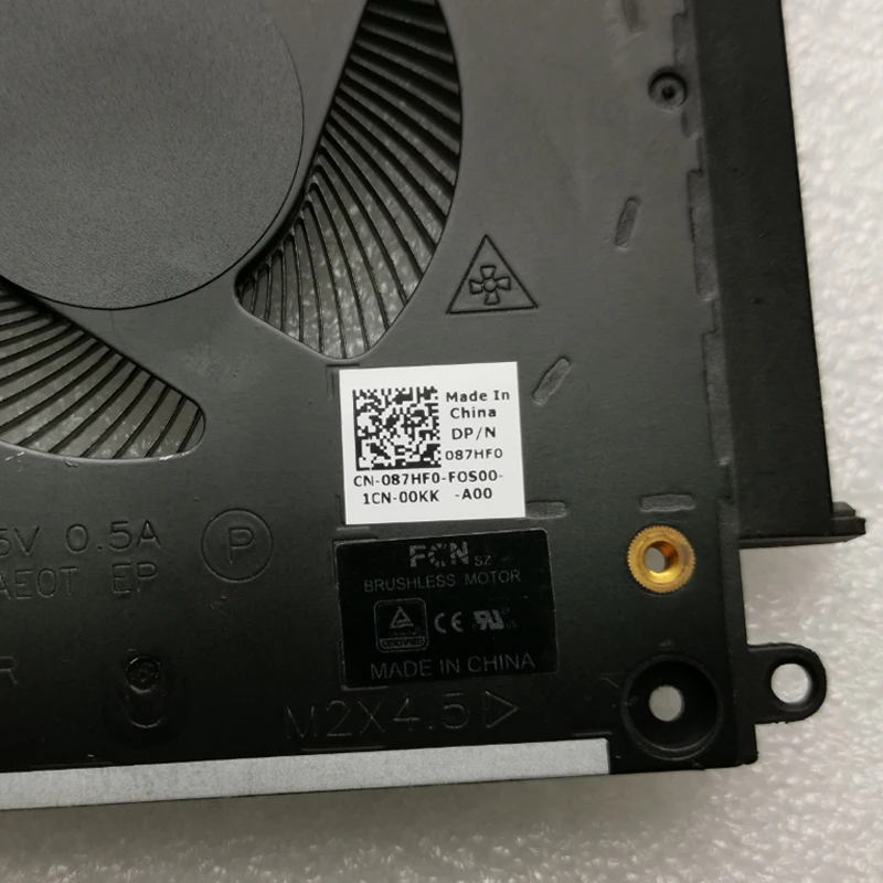 01F4FV 087HF0 New Original For Dell Alienware M15 R3 R4 Laptop CPU Cooling Fan CN-01F4FV 1F4FV GPU Cooler Fan CN-087HF0 87HF0