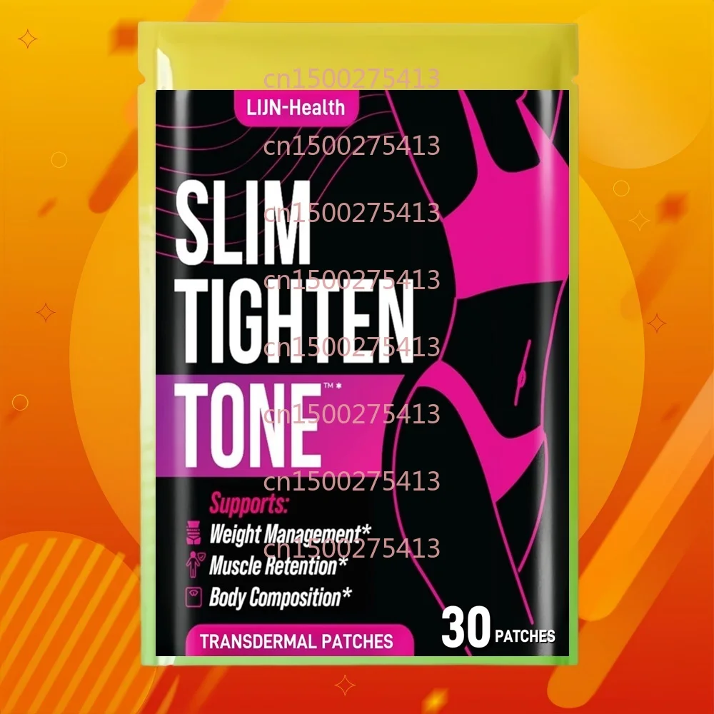 

30 трансдермальных пластырей для сжигания жира на животе для женщин - средство для снижения веса, подавления аппетита и ускорения метаболизма