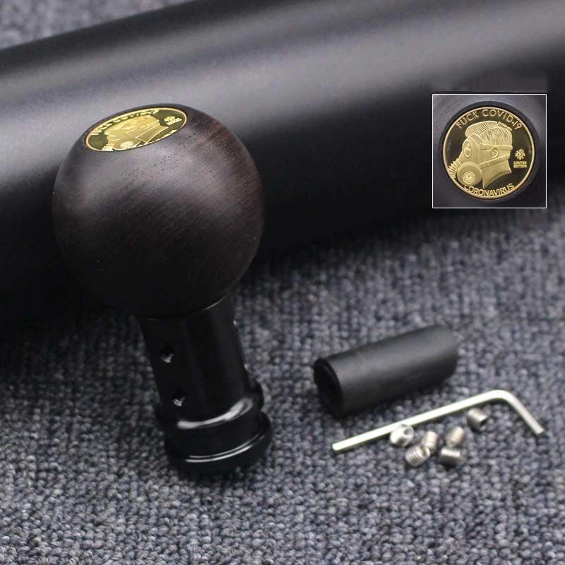 Real Natural High Quality Wood Gear Shift Knob Universal Adapter Shift Unpainted Car Modification Shift Knob Handmade Brand New