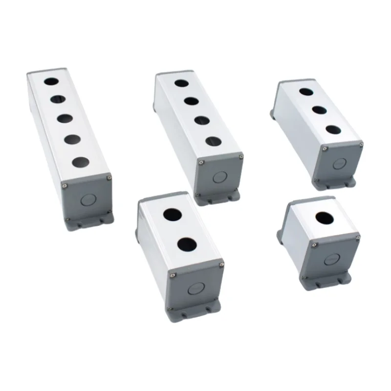 

Металлическая алюминиевая кнопка, промышленный переключатель управления домом, 16 мм, 19 мм, 22 мм, 1/2/3/4/5/6 отверстий, 45*45 мм, 45*65 мм