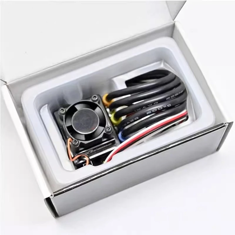 For ET120S Sensory Brushless ESC + ROCKET V3 Motor Set 120A 1/10 Car Drive