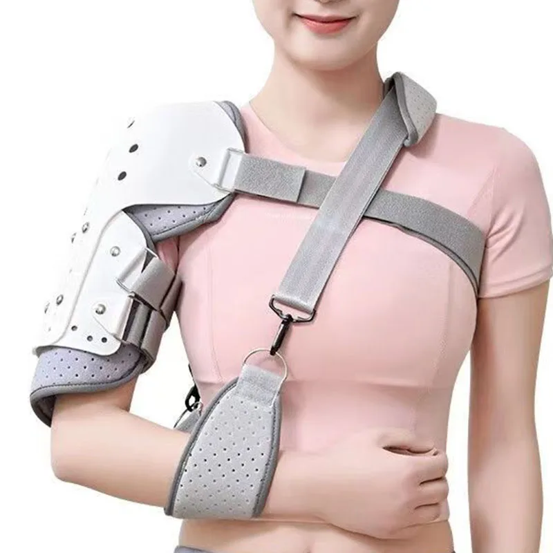 

1 шт., медицинский плечевой бандаж, регулируемый гуморный браслет для перелома, шина для плеча, поддержка плеча-для сломанной верхней части руки