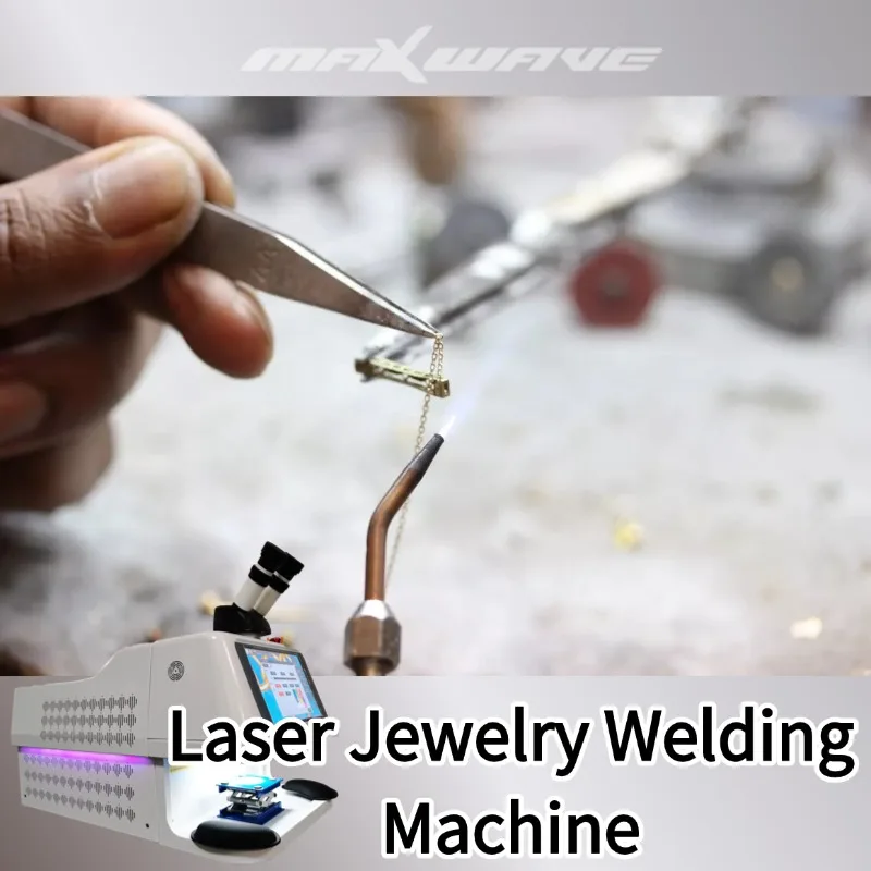 

Maxwave 230W YAG Laser Welding Machine High Precision for Jewelry and Metal, High Precision with Foot Pedal Control and Display