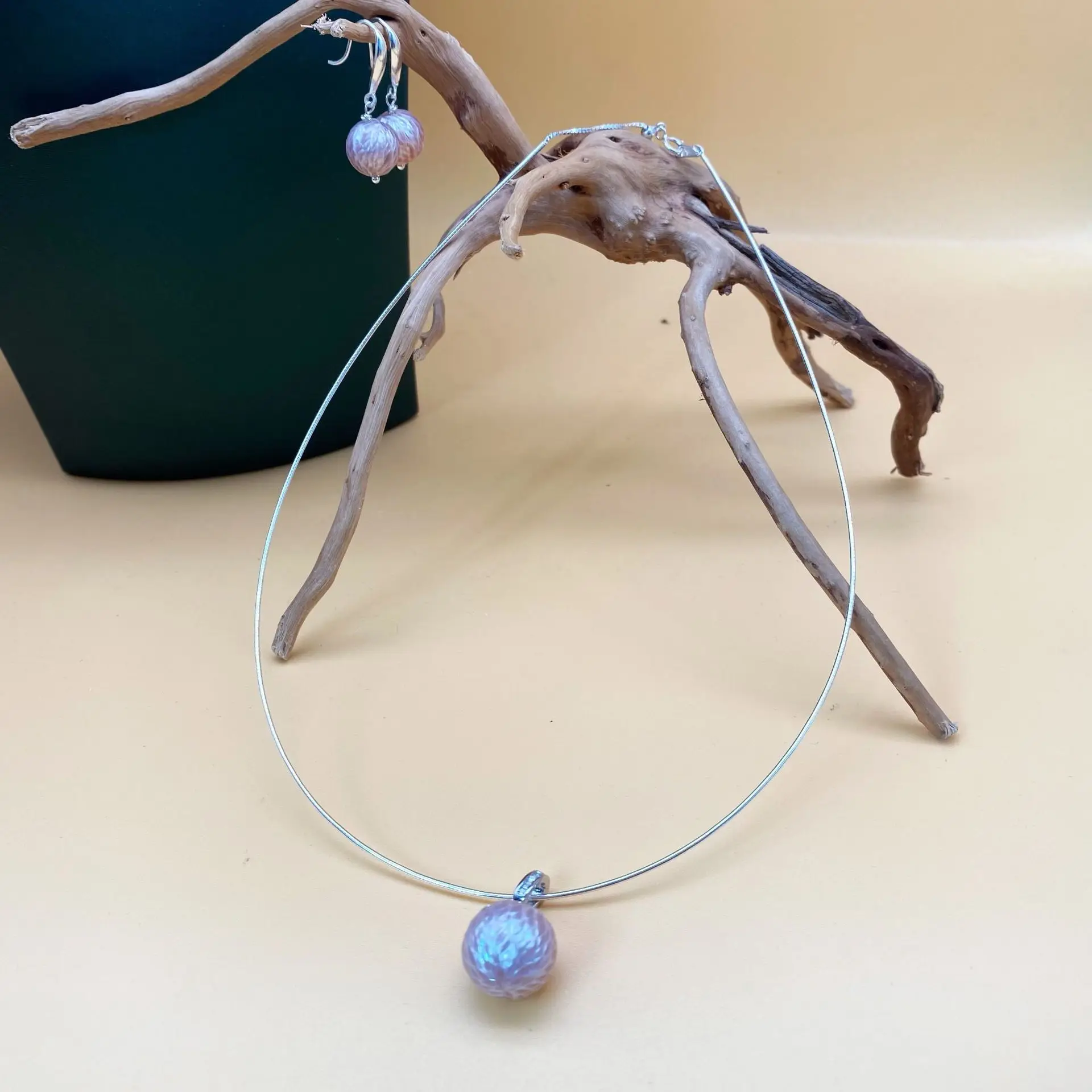 

Natural Dragon Ball Design Sense Female Noble Elegant Necklace Clavicle Chain Personality Fashion Trend Niche